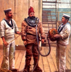 19th Century Navy Diver