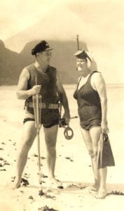 Dick & Ruth Charles at Lord Howe Island